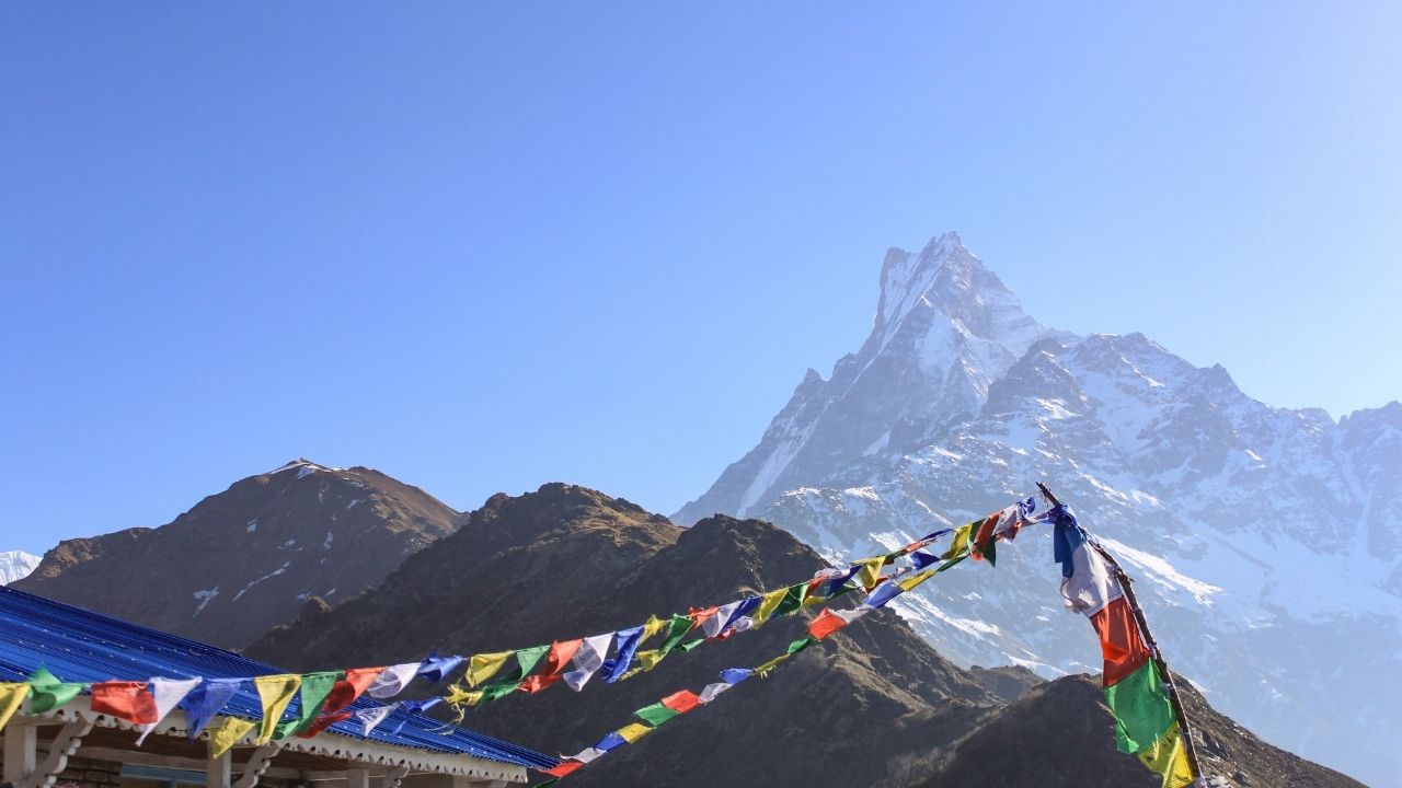 Machhapuchhre from the Trail:
